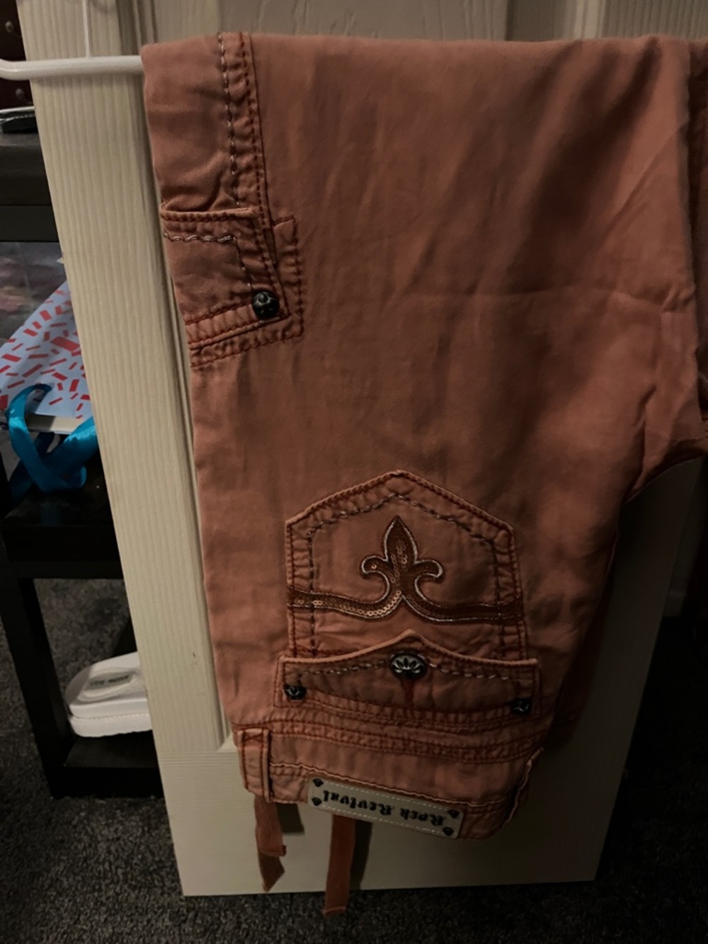 Rock Revival dusty rose cargo pants